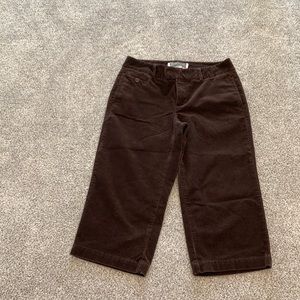 EUC womens Dockers corduroy capris